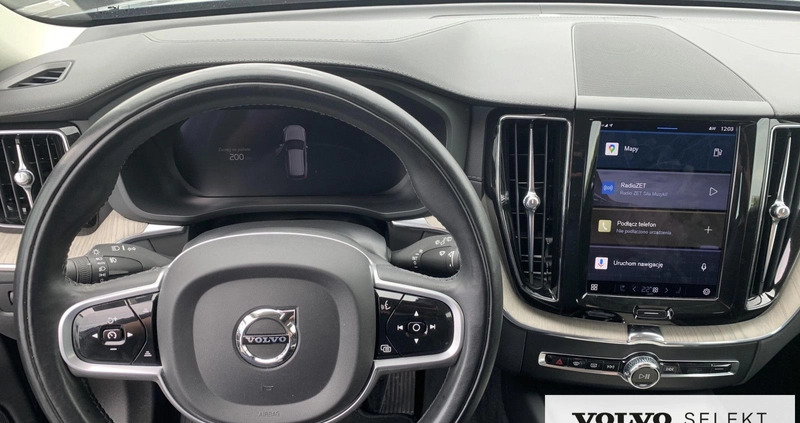 Volvo XC 60 cena 189900 przebieg: 66217, rok produkcji 2021 z Krzanowice małe 379